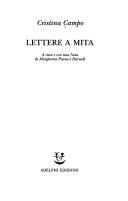 Cover of: Lettere a Mita