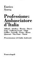 Cover of: Professione: ambasciatore d'Italia