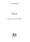 Cover of: Poesie