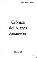 Cover of: Crónica del nuevo amanecer. by 