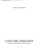 Cover of: Czas nie stracony by Maria Rostworowska