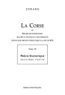 Cover of: Corse,ou Resume des divers ecrits relatifs a cette ile et ses habitants depuis leur origine connue jusqa'a la fin de 1815