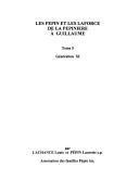 Les Pépin et les Laforce de la "Pépinière" à Guillaume by Laurette Pépin
