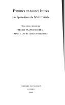 Cover of: Femmes en toutes lettres by textes réunis et présentés par Marie-France Silver et Marie-Laure Girou Swiderski.