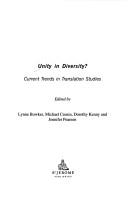 Cover of: Unity in diversity? by edited by Lynne Bowker ... [et al.].