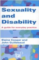 Cover of: Sexuality and disability by Elaine Cooper