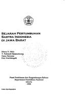 Sejarah pertumbuhan sastra Indonesia di Jawa Barat by C. Salombe