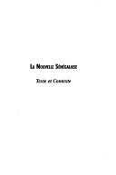 Cover of: La nouvelle sénégalaise by James Gaasch