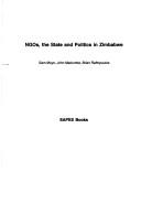 Cover of: NGOs, the state, and politics in Zimbabwe