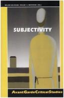 Cover of: Subjectivity