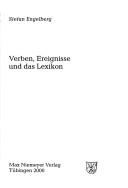 Cover of: Verben, Ereignisse und das Lexikon