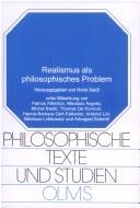 Cover of: Realismus als philosophisches Problem