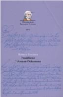 Cover of: Frankfurter Telemann-Dokumente