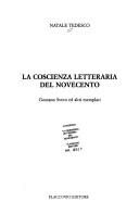 Cover of: La coscienza letteraria del Novecento: Gozzano, Svevo ed altri esemplari