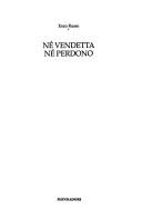 Cover of: Né vendetta né perdono