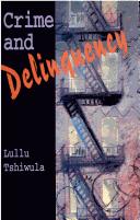 Cover of: Crime and delinquency
