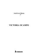Cover of: Victoria Ocampo by Adolfo de Obieta