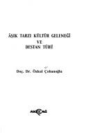 Cover of: Âşık tarzı kültür geleneği ve destan türü