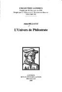 Cover of: L' univers de Philostrate