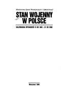 Cover of: Stan wojenny w Polsce by [redakcja naukowa Wanda Chudzik ... et al.].