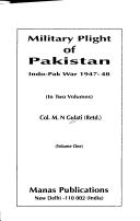 Cover of: Military plight of Pakistan: Indo-Pak war, 1947-48
