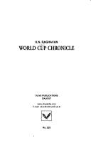 Cover of: World cup chronicle by K. N. Raghavan