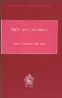 Front cover of Gifts and interests by Unknown