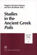 Cover of: Studies in the ancient Greek polis