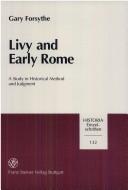 Cover of: Livy and early Rome by Gary Forsythe