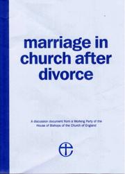 Cover of: Marriage in Church After Divorce