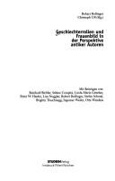 Cover of Geschlechterrollen und Frauenbild in der Perspektive antiker Autoren (German Edition)