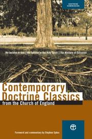 Cover of: Contemporary Doctrine Classics by Stephen Sykes