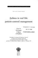 Cover of: Asthma in real life: patient-centered management