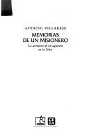 Memorias de un misionero by Avencio Villarejo