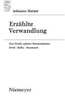 Cover of: Erzählte Verwandlung by Friedmann Harzer