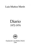 Cover of: Diario, 1972-1974