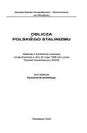 Oblicza polskiego stalinizmu