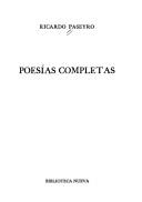 Cover of: Poesías completas by Ricardo Paseyro