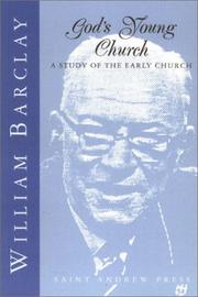 Cover of: God's young Church. by William L. Barclay, William L. Barclay