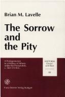 Cover of: The sorrow and the pity by Brian M. Lavelle