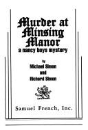 Cover of: Murder at Minsing Manor: a nancy boys mystery