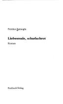 Cover of: Liebesmale, scharlachrot: Roman