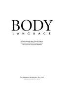 Body language by M. Darsie Alexander
