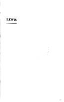 Cover of: Lewis families: primarily of Montgomery County, Maryland but including members of the family found in other counties of Maryland and elsewhere