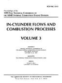 Cover of: Proceedings of the 1999 Fall Technical Conference of the ASME Internal Combustion Engine Division: presented at 1999 Fall Technical Conference of the ASME Internal Combustion Engine Division, Ann Arbor, Michigan, October 16-20, 1999