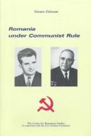 Cover of: Romania under communist rule