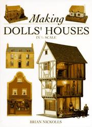 Cover of: Making Dolls' Houses in 1/12 Scale