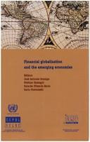 Cover of: Financial globalization and the emerging economies