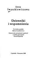 Cover of: Dzienniki i wspomnienia