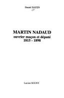 Martin Nadaud by Daniel Dayen